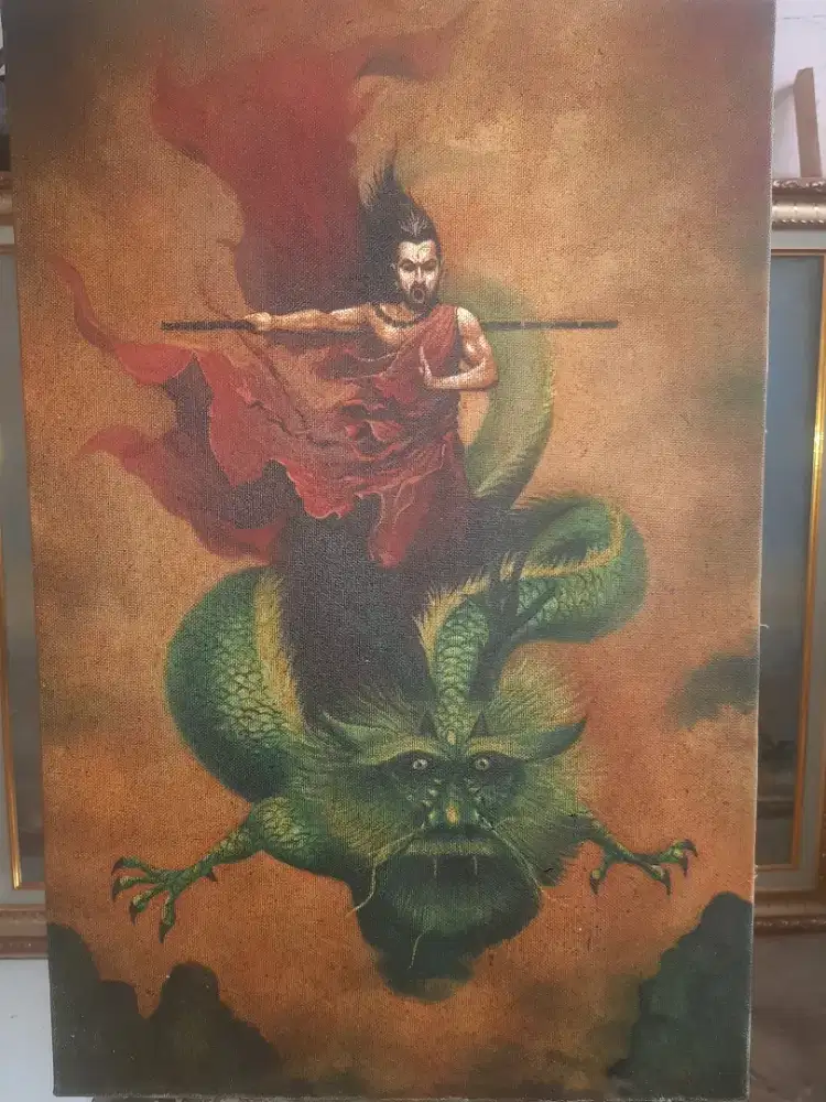 Lukisan legenda naga