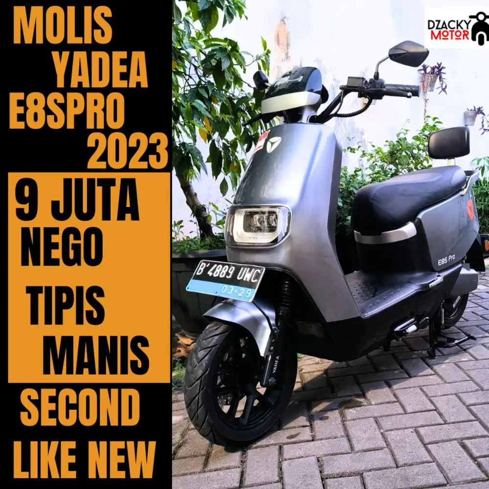 YADEA E8SPRO MOLIS 2023 SECOND LIKE NEW