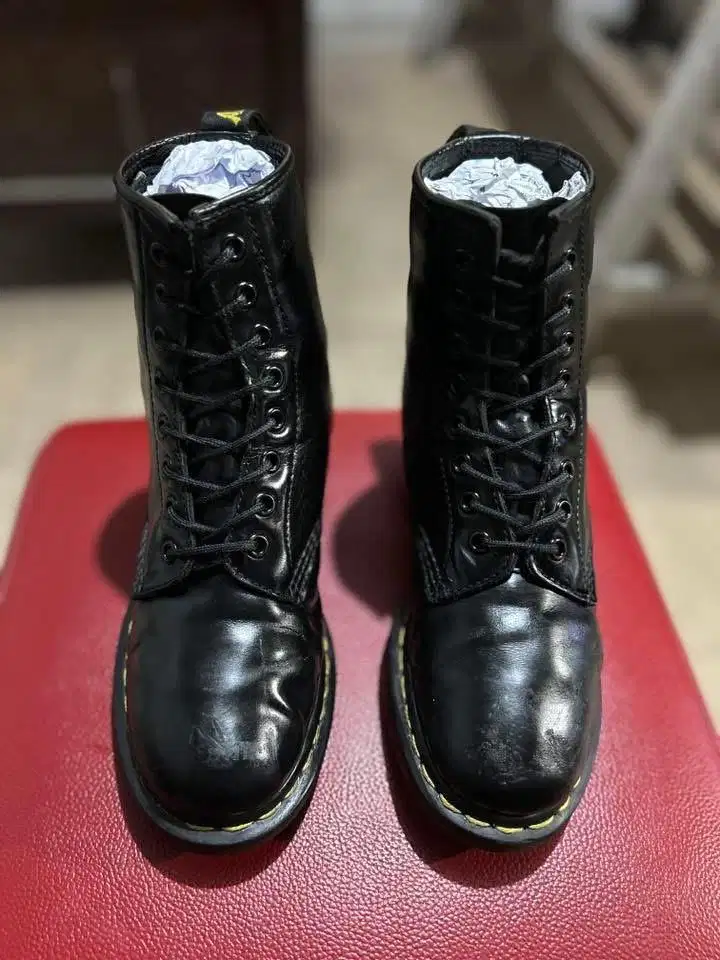 Docmart 1460 black smooth