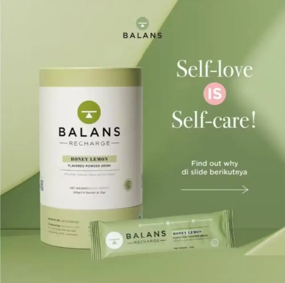 balans recharge honey lemont isi 14 sachet