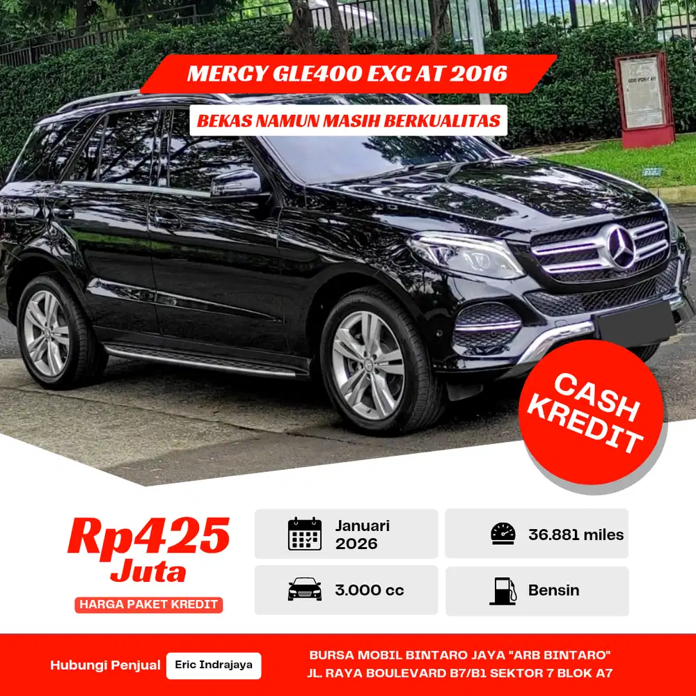 Mercedes-Benz GLE400 Exclusive AT 2016