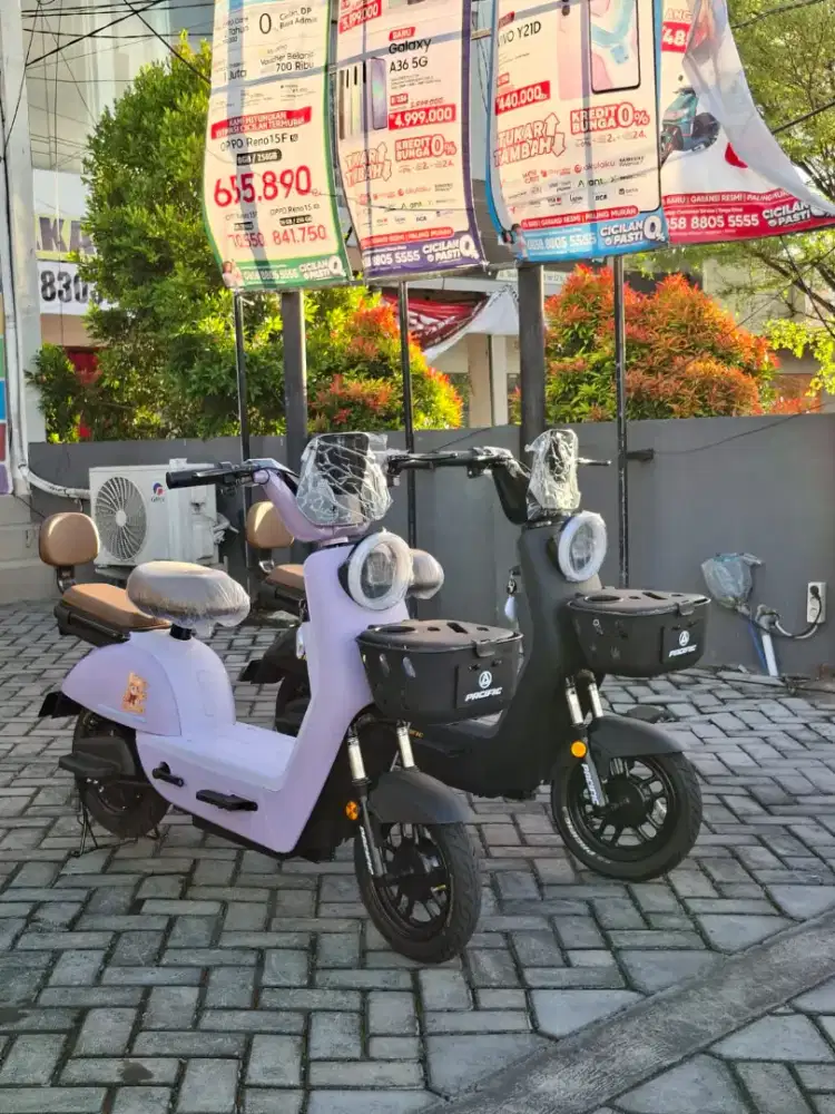 Sepeda listrik gratis ongkir kelokasi