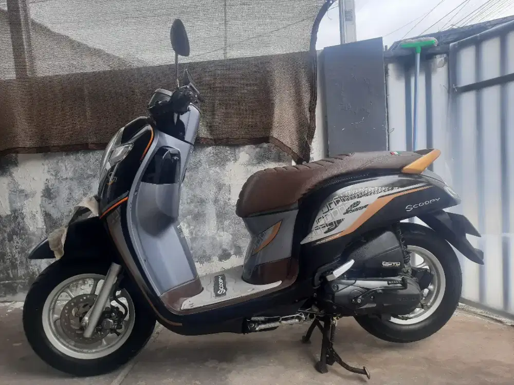 Motor Honda Scoopy Donat 2017 akhir