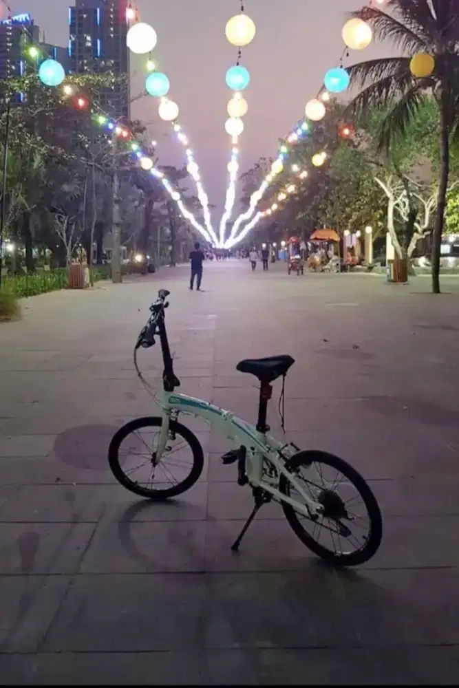 SEPEDA LIPAT MEREK TERN asli Taiwan DAN POLICE