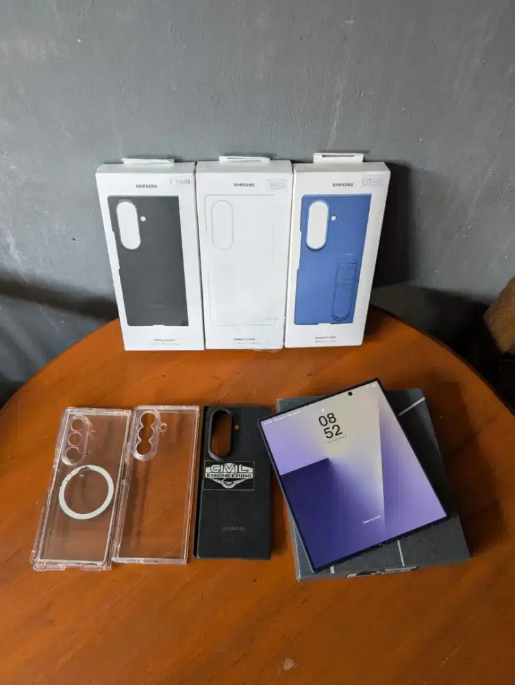 JUAL SAMSUNG ZFOLD 7 256GB WARNA BIRU FULLSET GARANSI SEIN ON PANJANG
