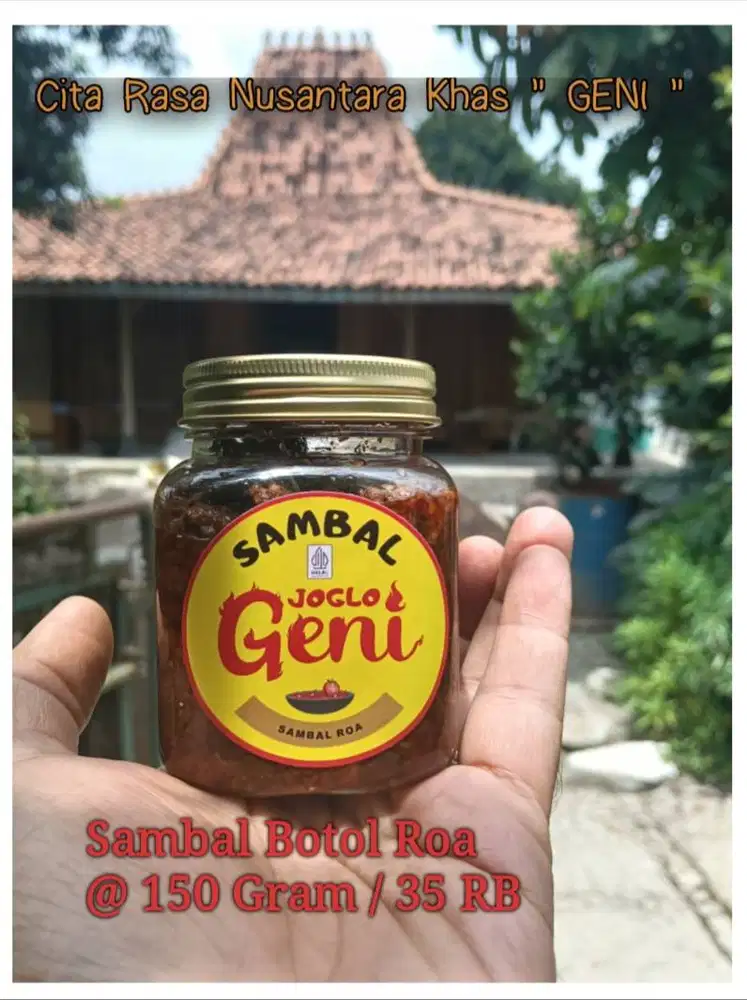 Sambal botol ikan asap