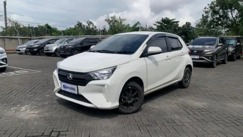 Like New TDP 7JT - Daihatsu Ayla 1.0 X Bensin-AT 2024 Putih