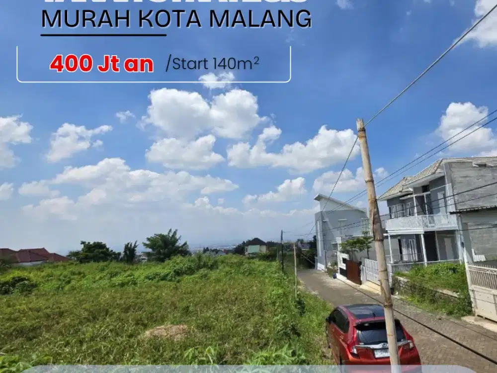 Dijual Tanah Kota Malang Merjosari