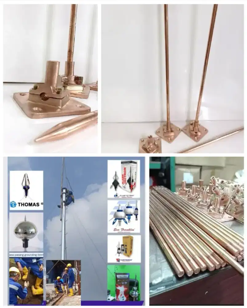 Teknisi ahli jasa pasang penangkal petir daerah Sukabumi