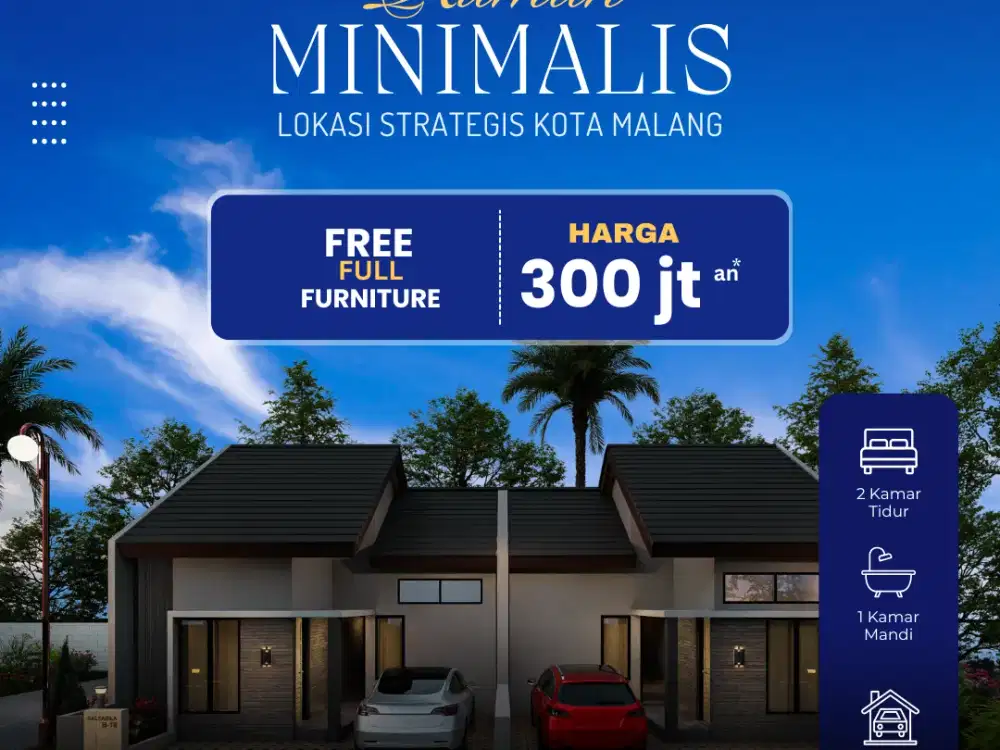 Rumah 300 Jutaan Dekat Gor Kenarok