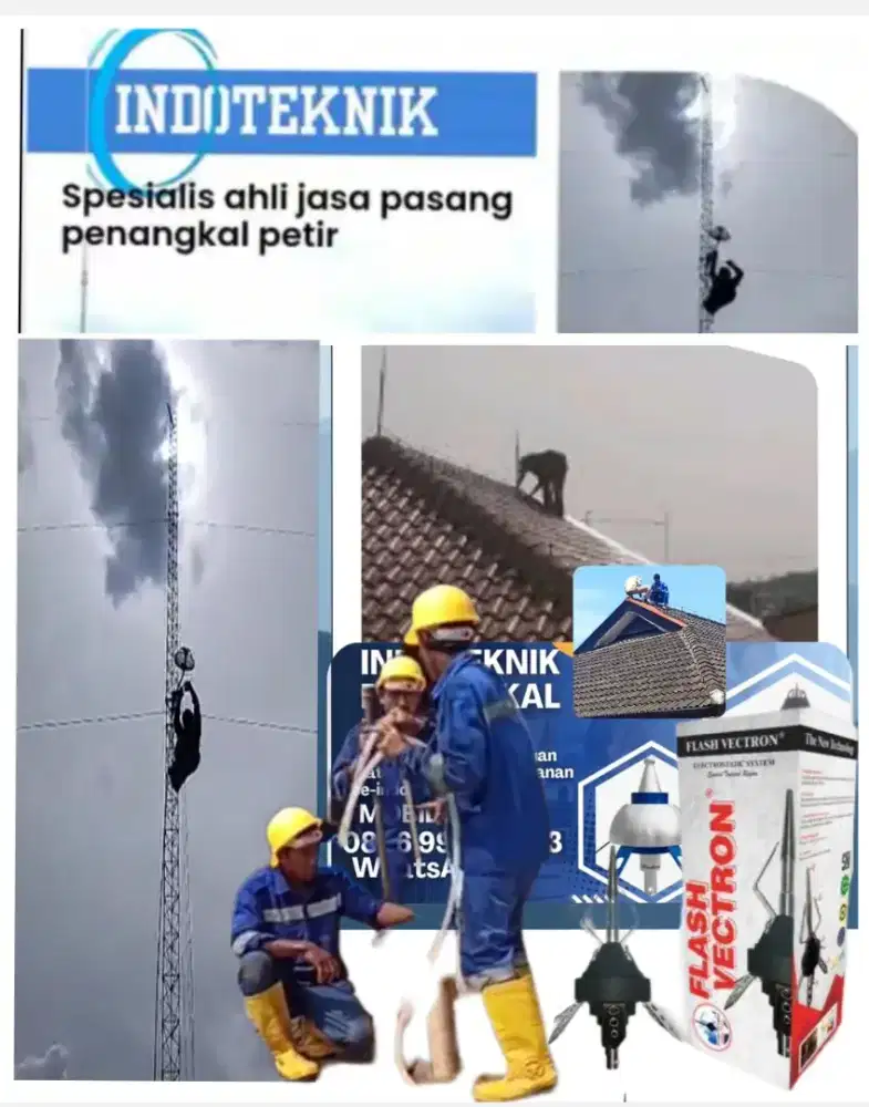 Pusat layanan jasa pasang penangkal petir Cilegon