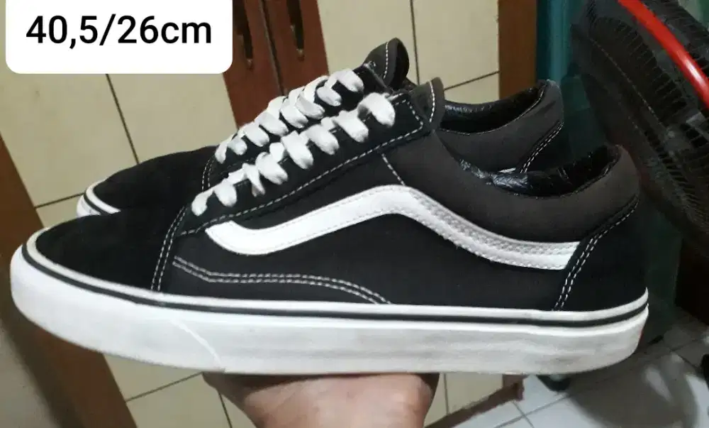 Vans Old Skool Black White 40,5/26cm