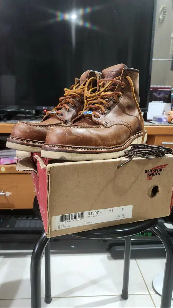 Red Wings 1907 size 11D/44