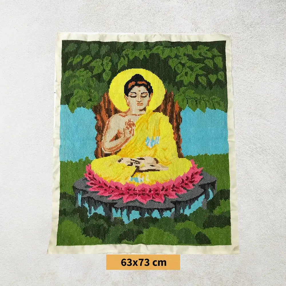 LUKISAN STRIMIN KEBERUNTUNGAN DEWI KWAN IM SIDDHARTA GAUTAMA