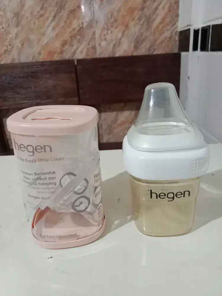 BOTOL SUSU HEGEN + DOT BARU