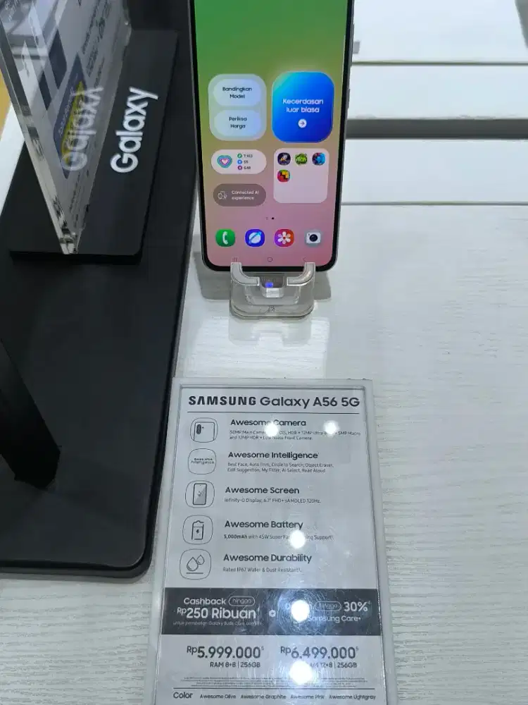 SAMSUNG GALAXY A56 5G PROMO CICILAN BUNGA 0% BY KREDIVO