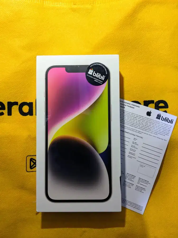 Iphone 14 128 ibox segel