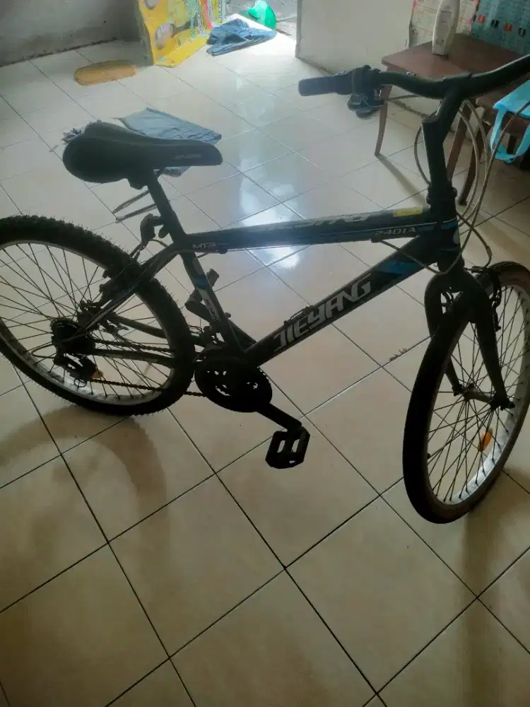 Sepeda merk jieyang ukuran 24 ormal semua tinggal pake harga nego