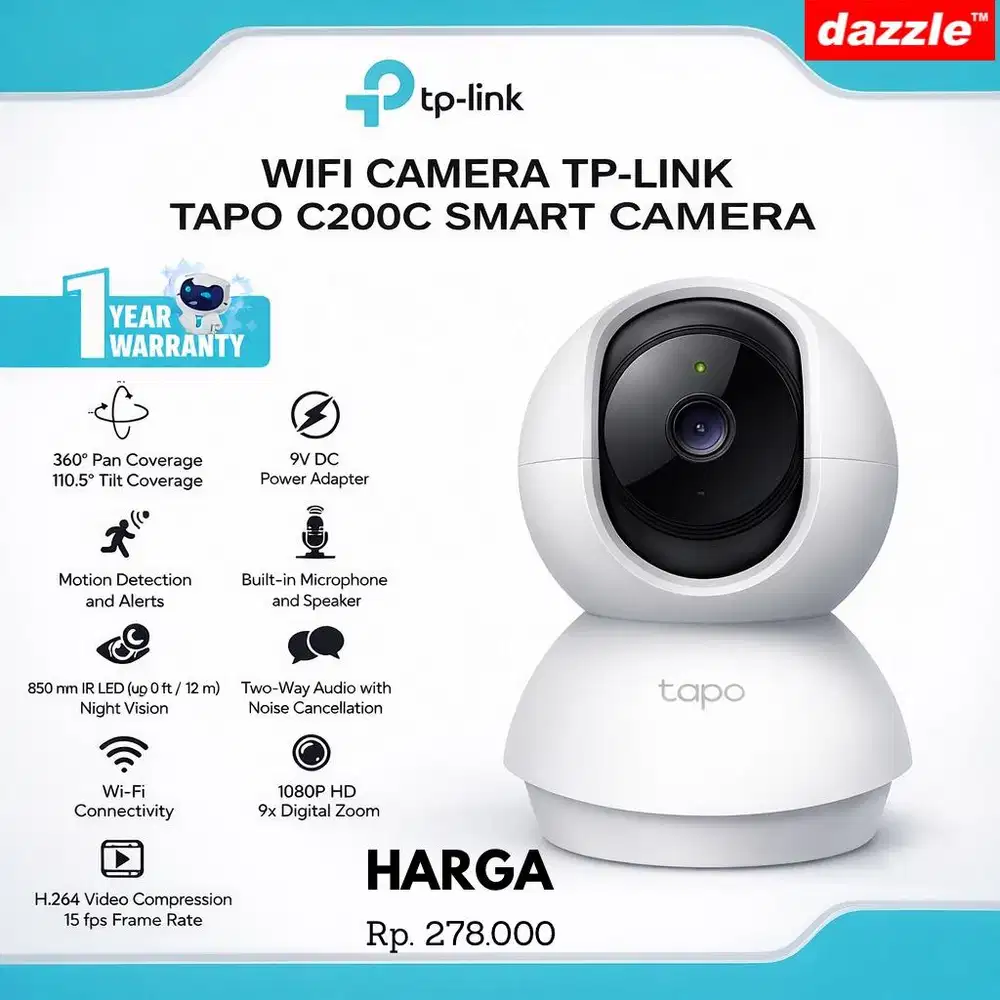 CCTV Tapo C200C