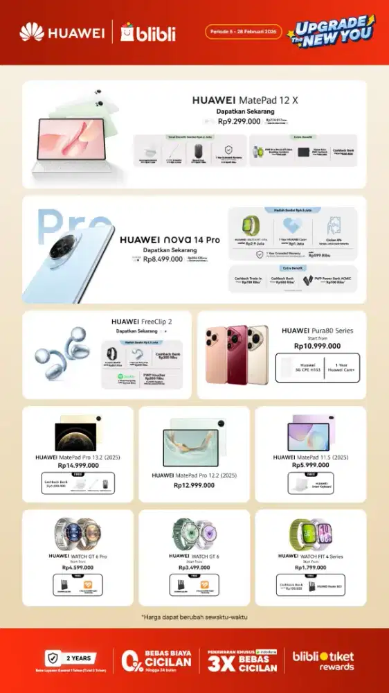 Promo Huawei Resinda Februari