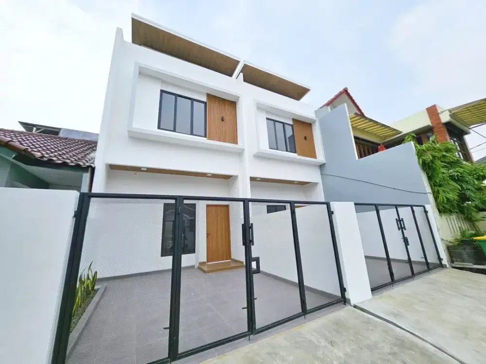 DIjual Rumah Modern Minimalis Semi-Furnished Harapan Indah