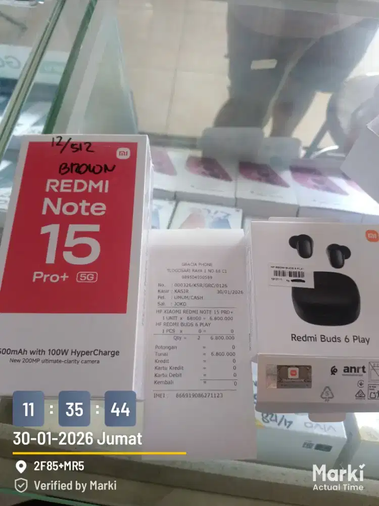 Redmi Note 15 5G 12/512 8/256 PROMO CICILAN 0%