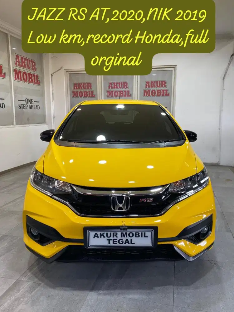 DP 40JT ! JAZZ RS CVT 2019 PEMAKAIAN 2020 STNK PNJG FUL ORI SIAP PAKAI