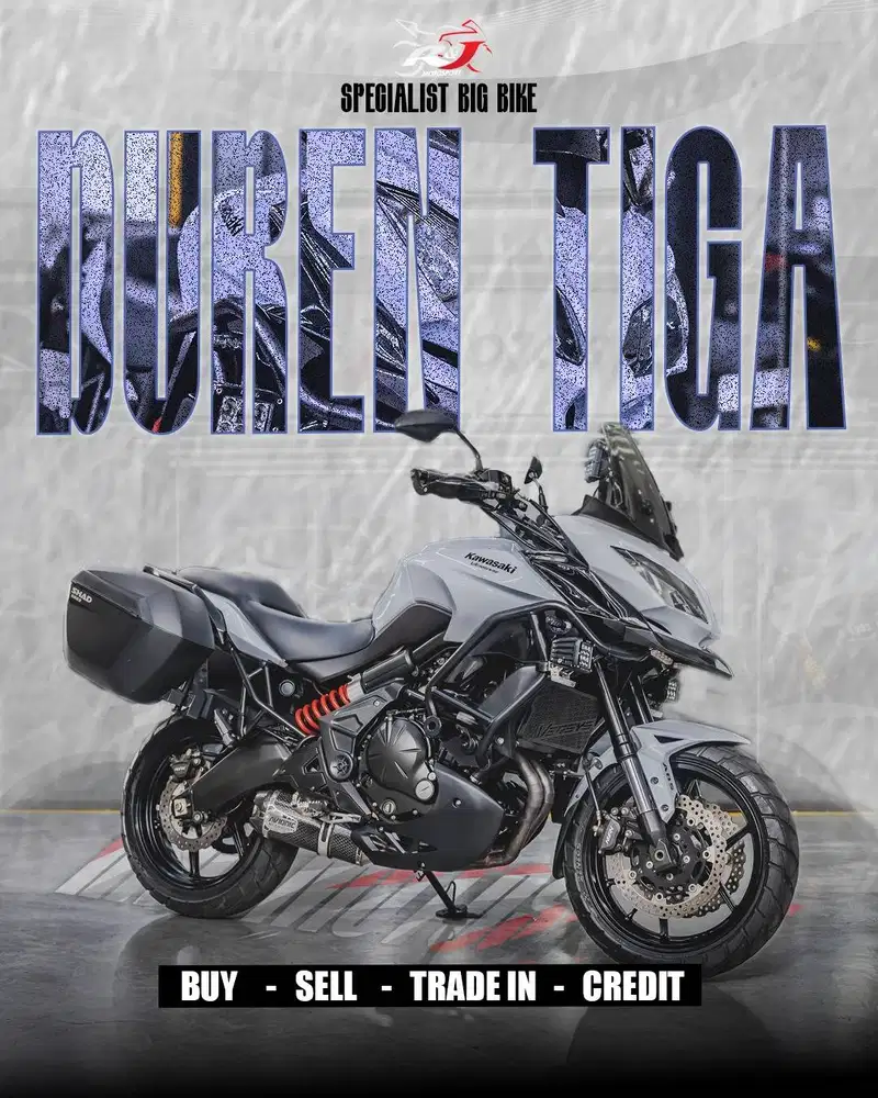 Kawasaki Versys 650 Versys650 Knalpot Avionic Km 20.000an warna Putih