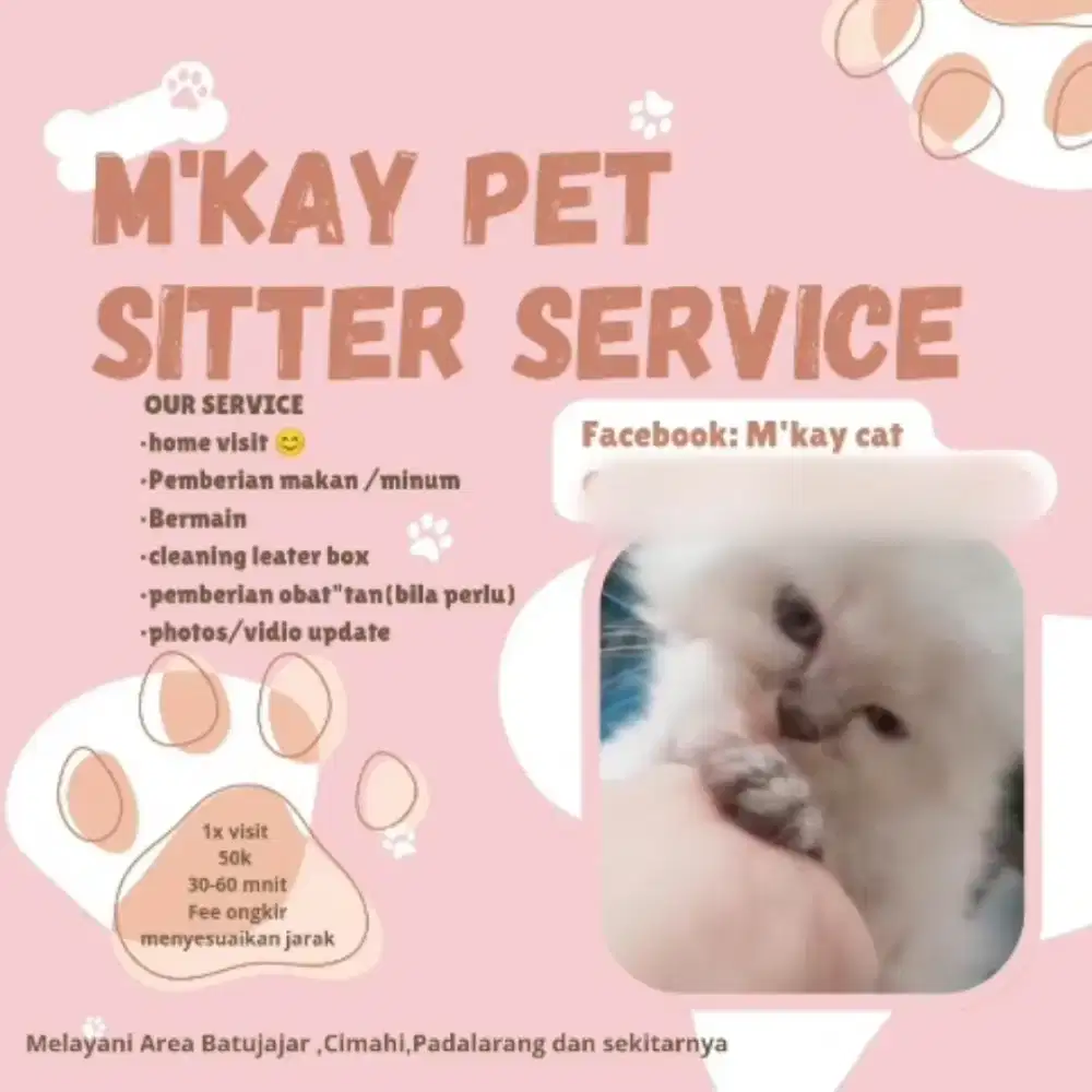 Pet sitter / keeper home visit