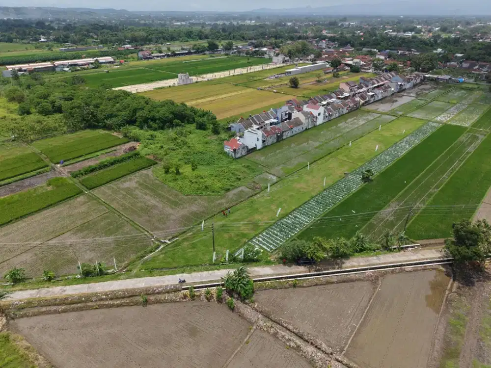 Tanah Godean Strategis, Lingkungan Berkembang Perumahan Cocok Untuk Investasi