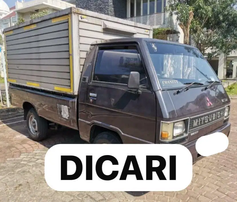 Di Cari Mobil L300 Box Ataw Pick Up Bak Solar 2003 ke atas L300 2005