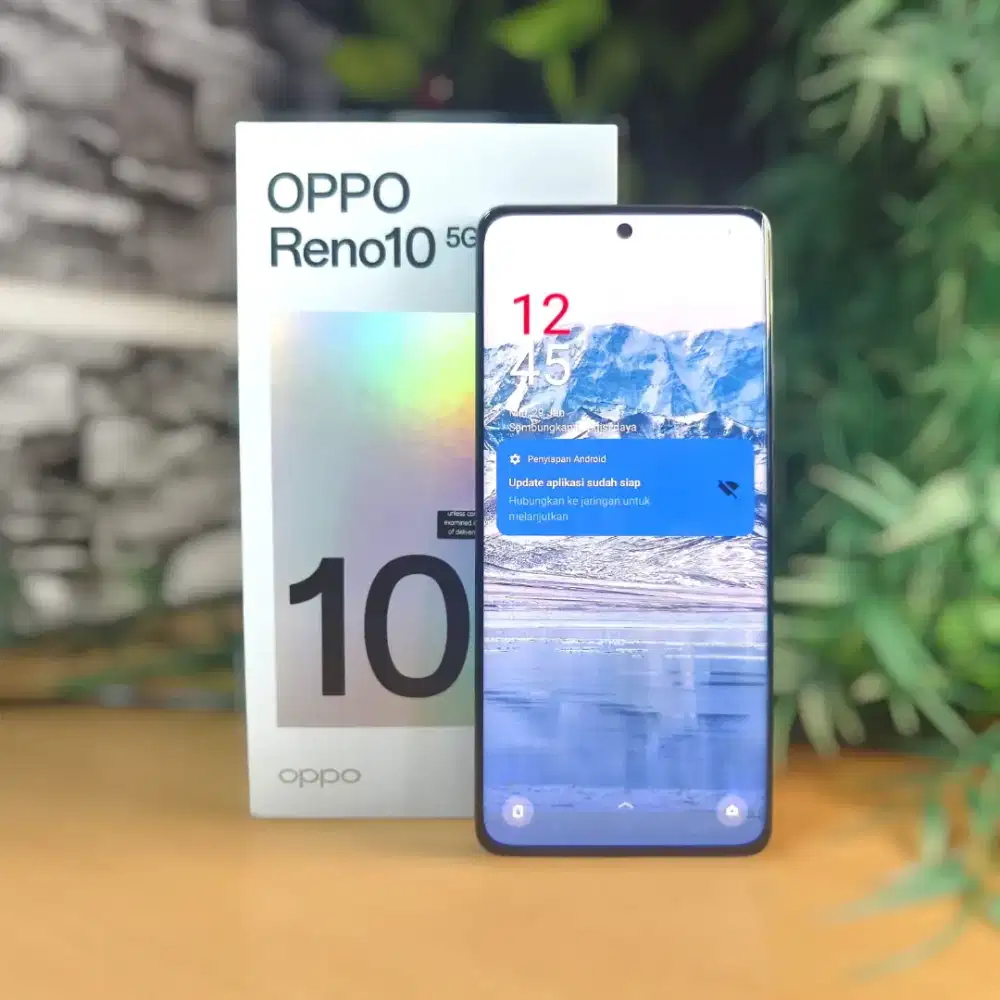 OPPO Reno 10 5G Ram/256 GB Minus layar Shadow, layar lecet, Dus Oem,