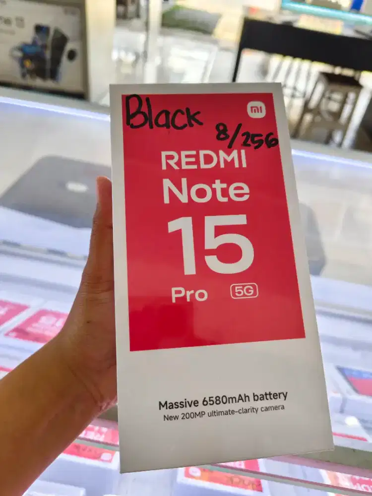 New Redmi Note 15 Pro 5G ram 8/256