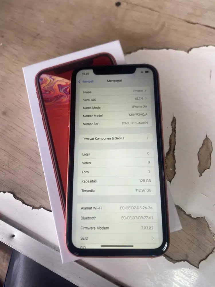 Iphone XR 128Gb Kemenprin