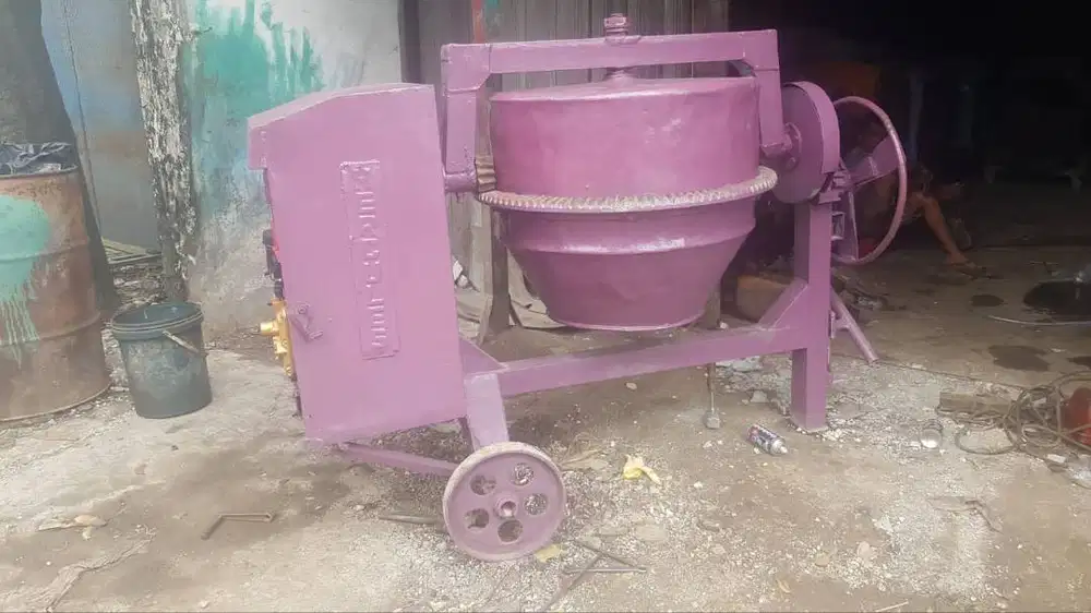 Jual Mesin Molen Cor Beton Merk Hercules Mulus Siap Kerja