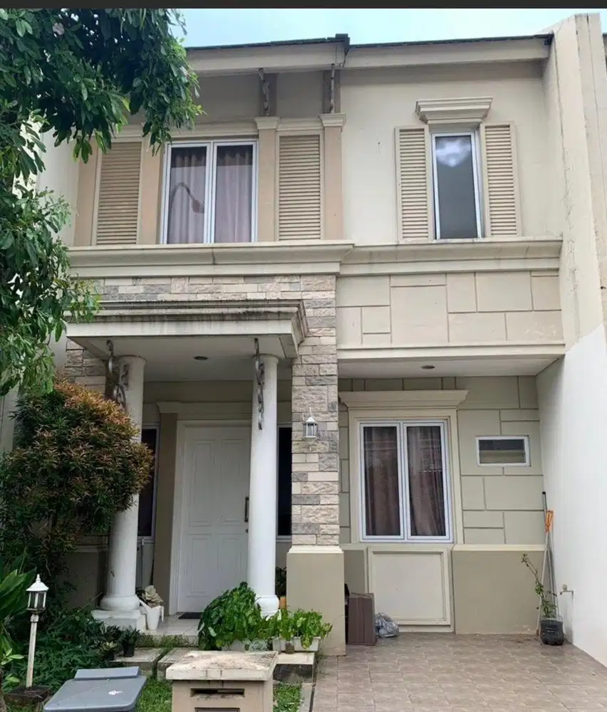 DIJUAL / DISEWA. RUMAH BARU RENOV BSD TIPE 60 VANYA PARK ASSANA HOUSE