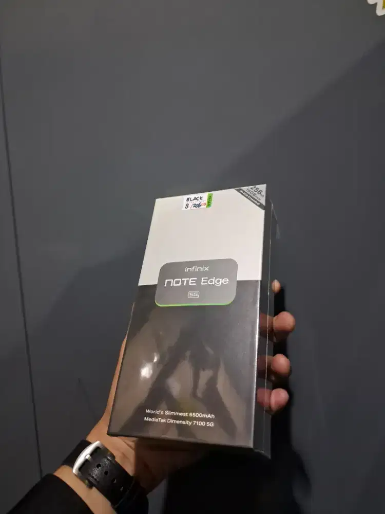 JUAL INFINIX NOTE EDGE 8+8/256 NEW GARANSI