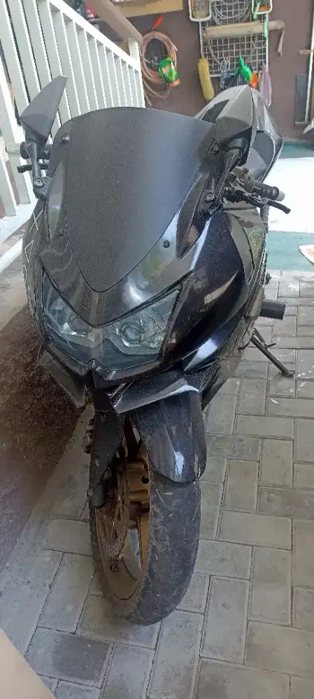 Kawasaki ninja 250 2008 hitam