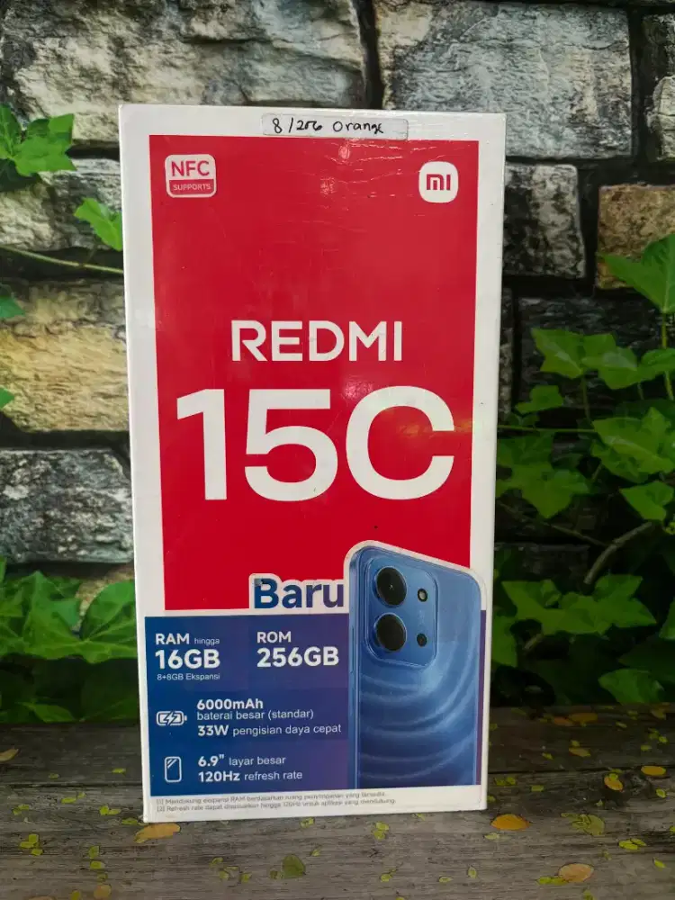 Redmi 15C ram 6+6/128 bisa tanpa dp