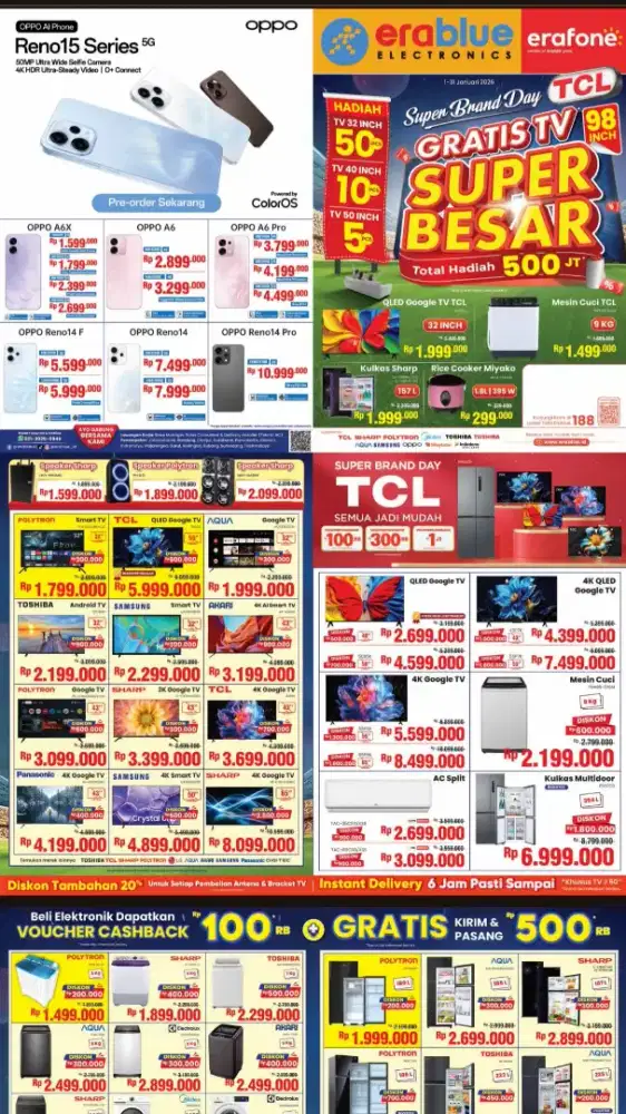 Cicilan elektronik tanpa dp