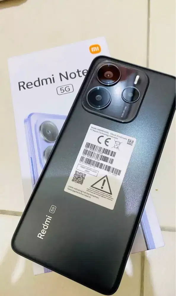 Jual aja redmi note 14 5G 8/255  bh masih 100% kelengkapan fulset