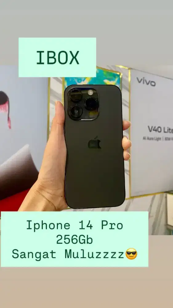 Iphone 14 pro 256gb black ibox