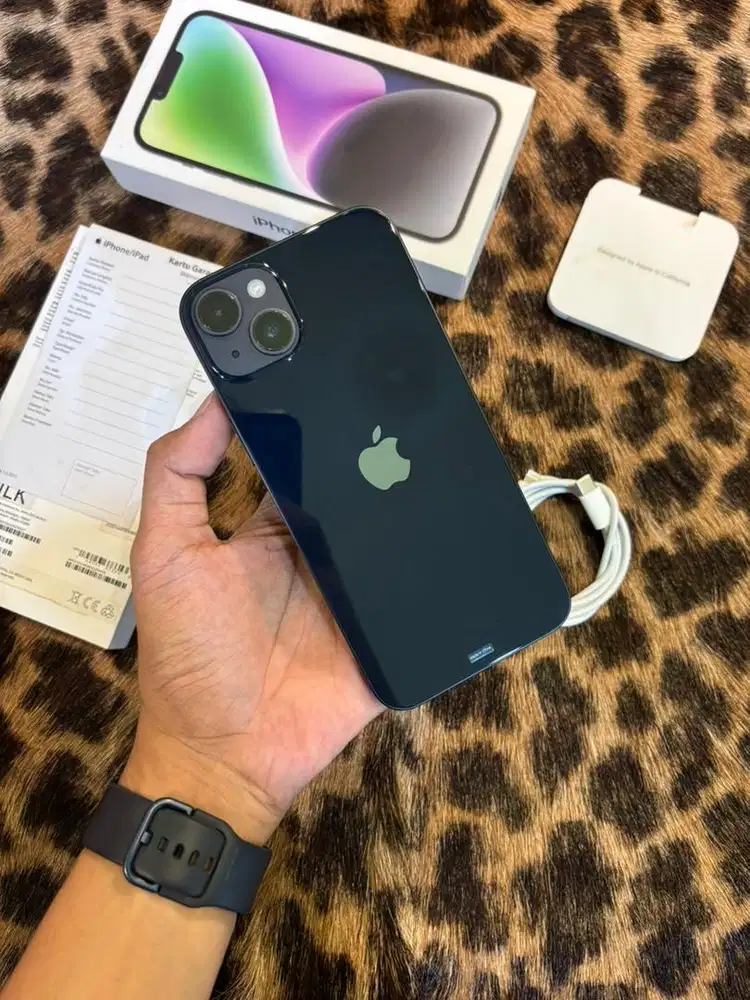 iPhone 14 Plus 128GB BH92 Resmi (Black)