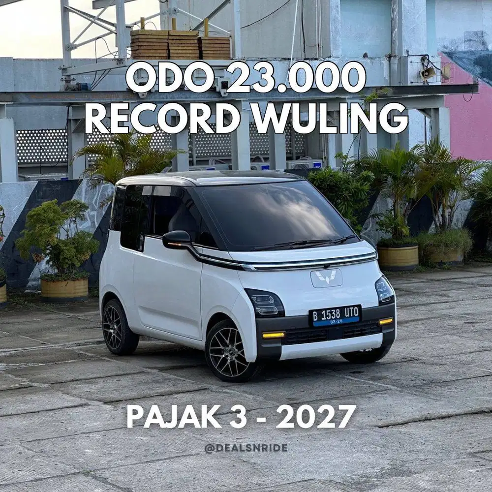 ODO 23.000 ANTIKK !! PAJAK 3/2027 WULING AIR EV LONG RANGE 2022 MURMER