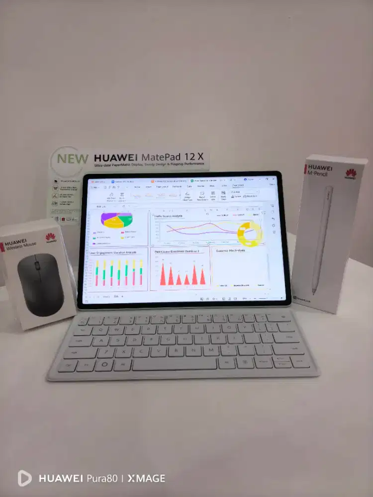Huawei Matepad 12x 2026 Free Keyboard Pen Dan Mouse