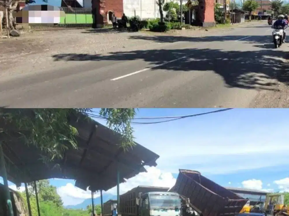 Kavling + Lahan Parkir Truk, Lokasi Strategis di Raya Mojokerto