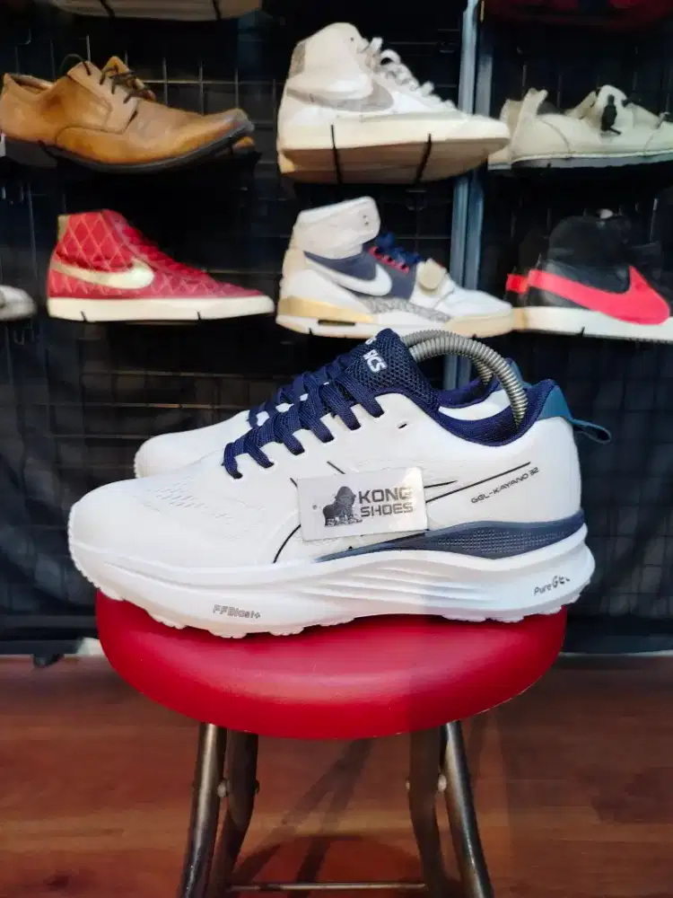 SEPATU ASC GEL KAYANO WHITE BLUE 41