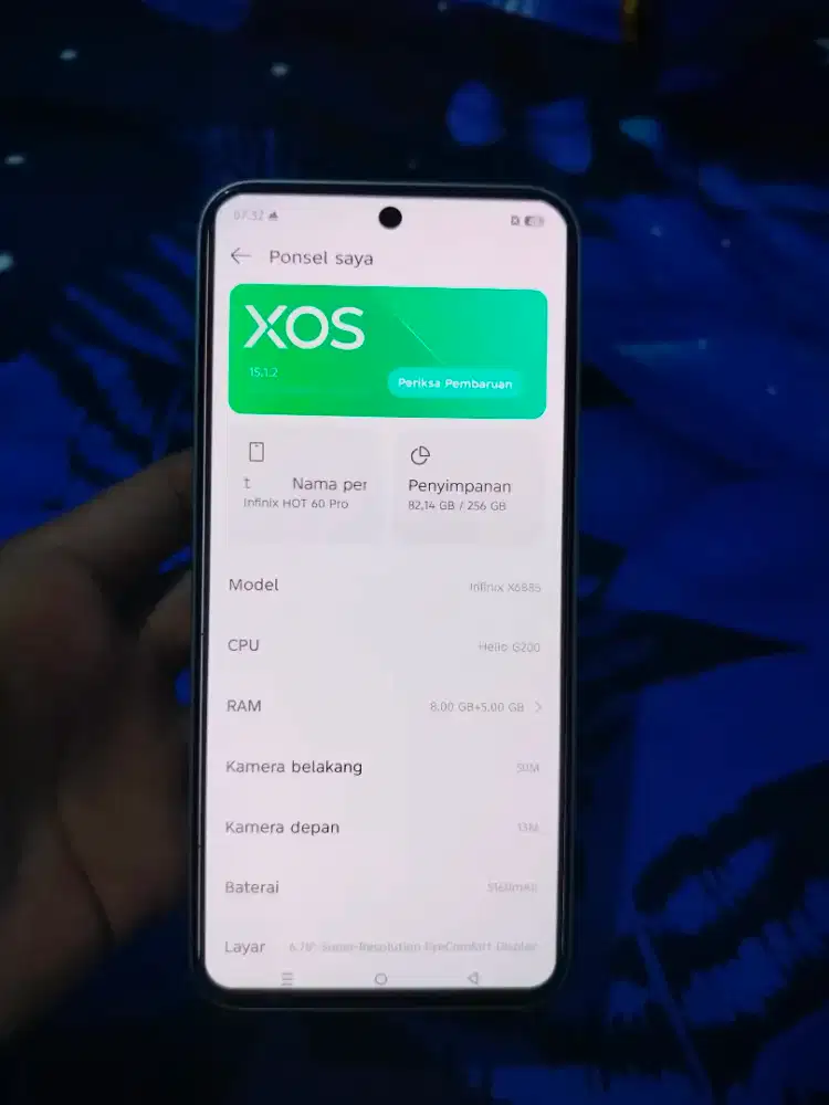 Infinix hot 60 pro 8+8/256