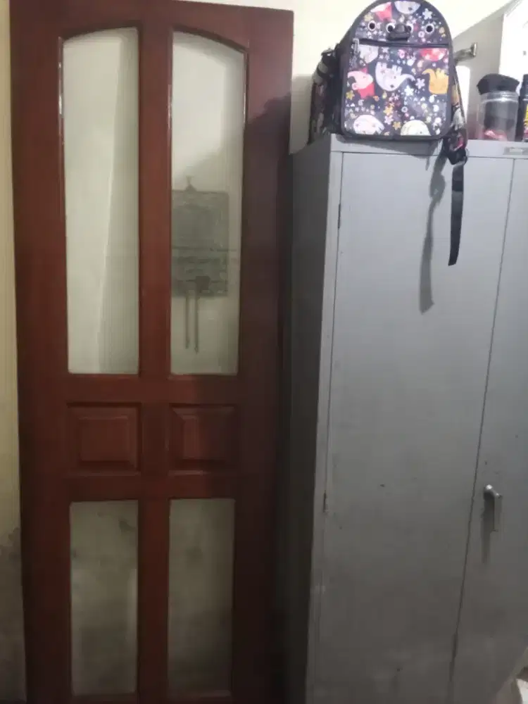 jual murah pintu kamper berkaca bekas