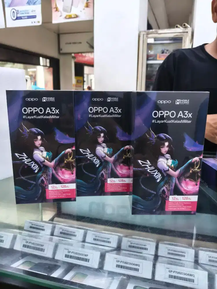 Oppo a3x 6/128 × mobile legend